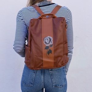 Custom hand painted small backpacks.